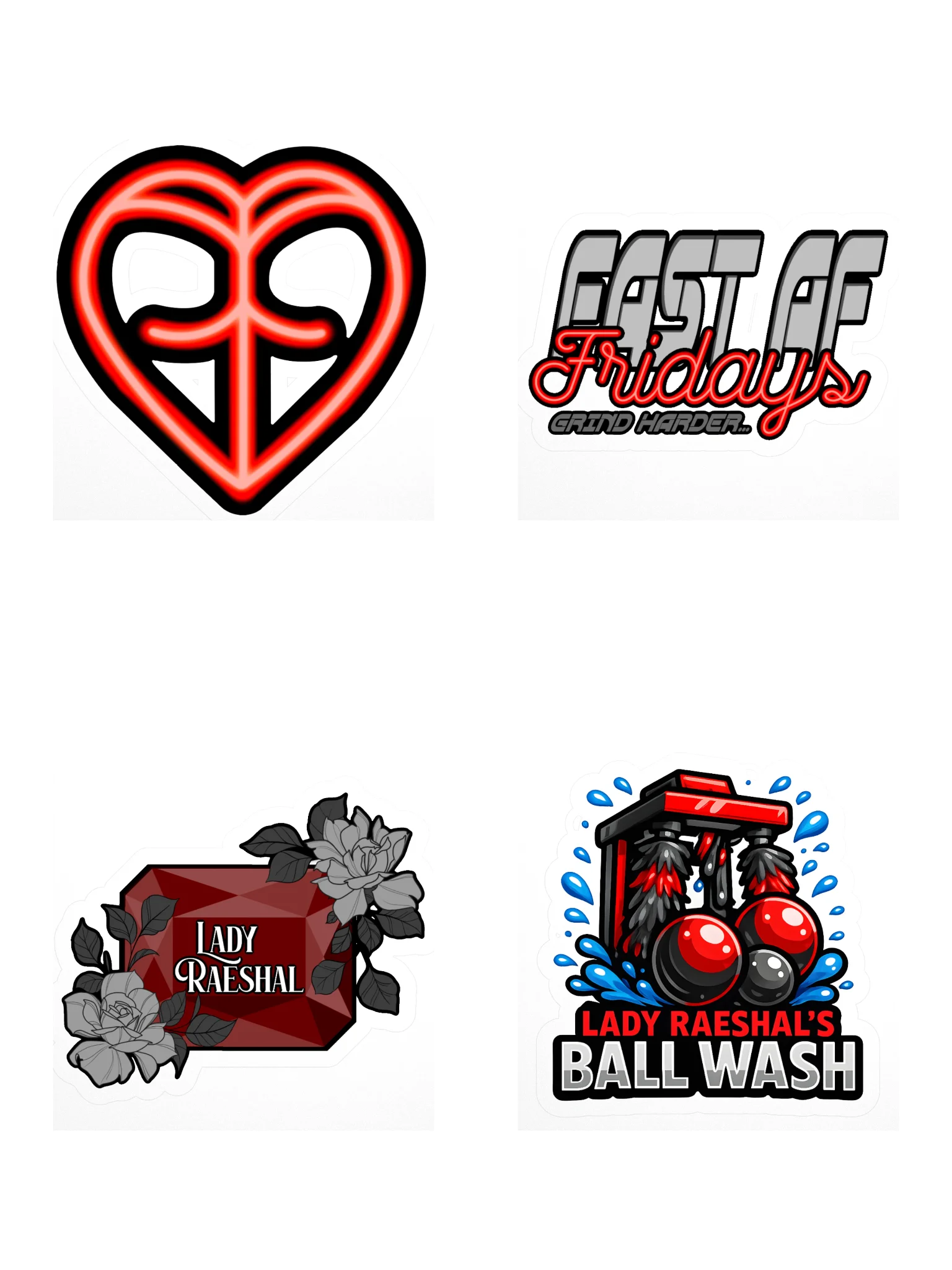 LadyRae's Sticker Bundle product image (1)
