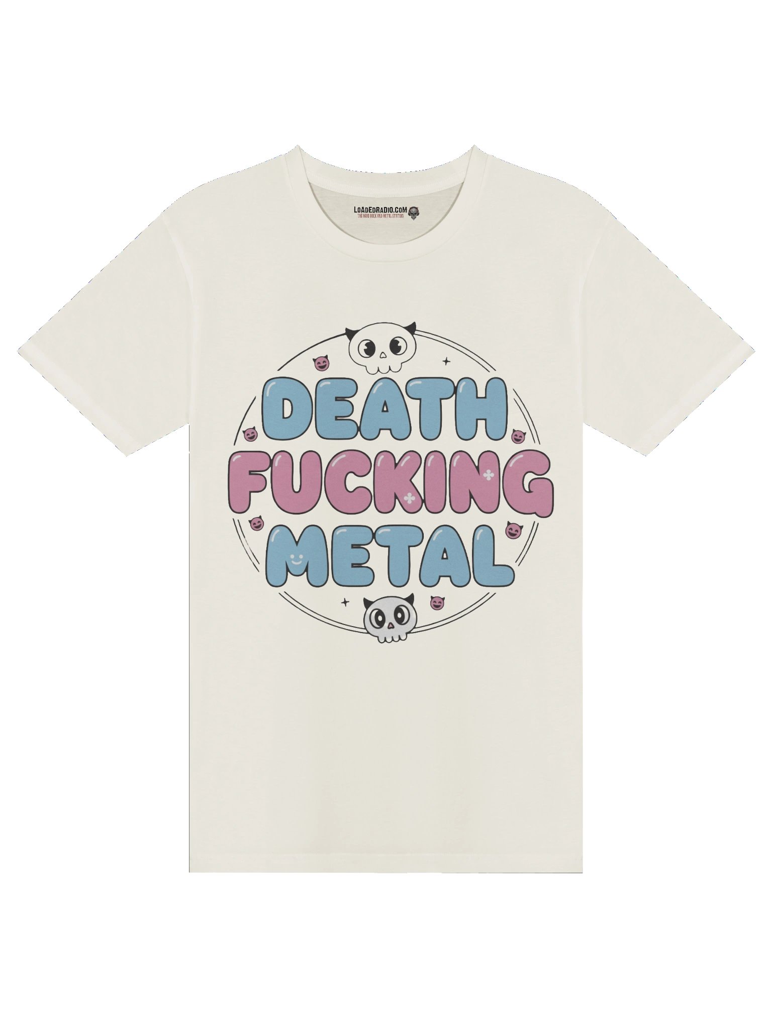 "DEATH FUCKING METAL" (Unisex T-Shirt) product image (1)