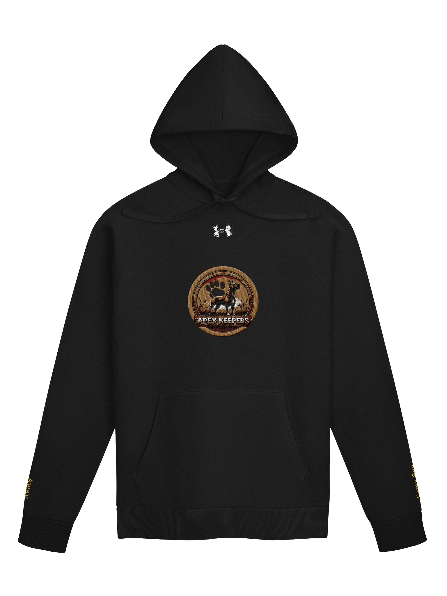 Under Armour Herding Hoodie | Embroidered Rescue Logo | Come Bye Away Sleeves | Dog Trainer Apparel product image (1)