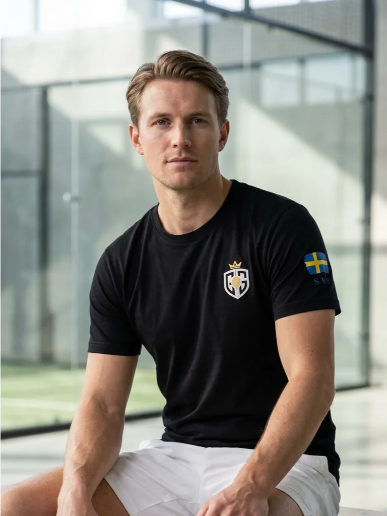 Padel Nations Tee — Sweden Edition product image (1)