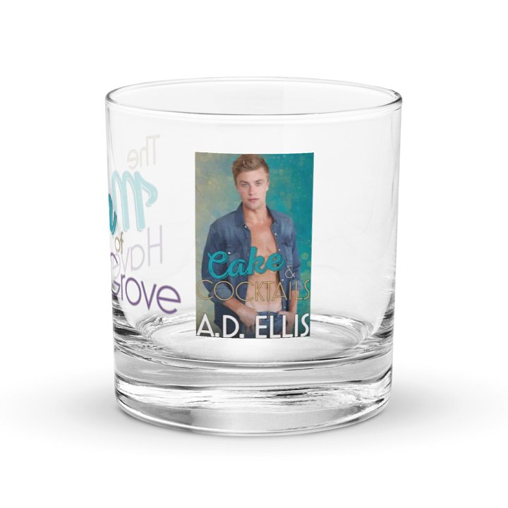 The Men of Haven Grove Rocks Glass Cake & Cocktails product image (1)