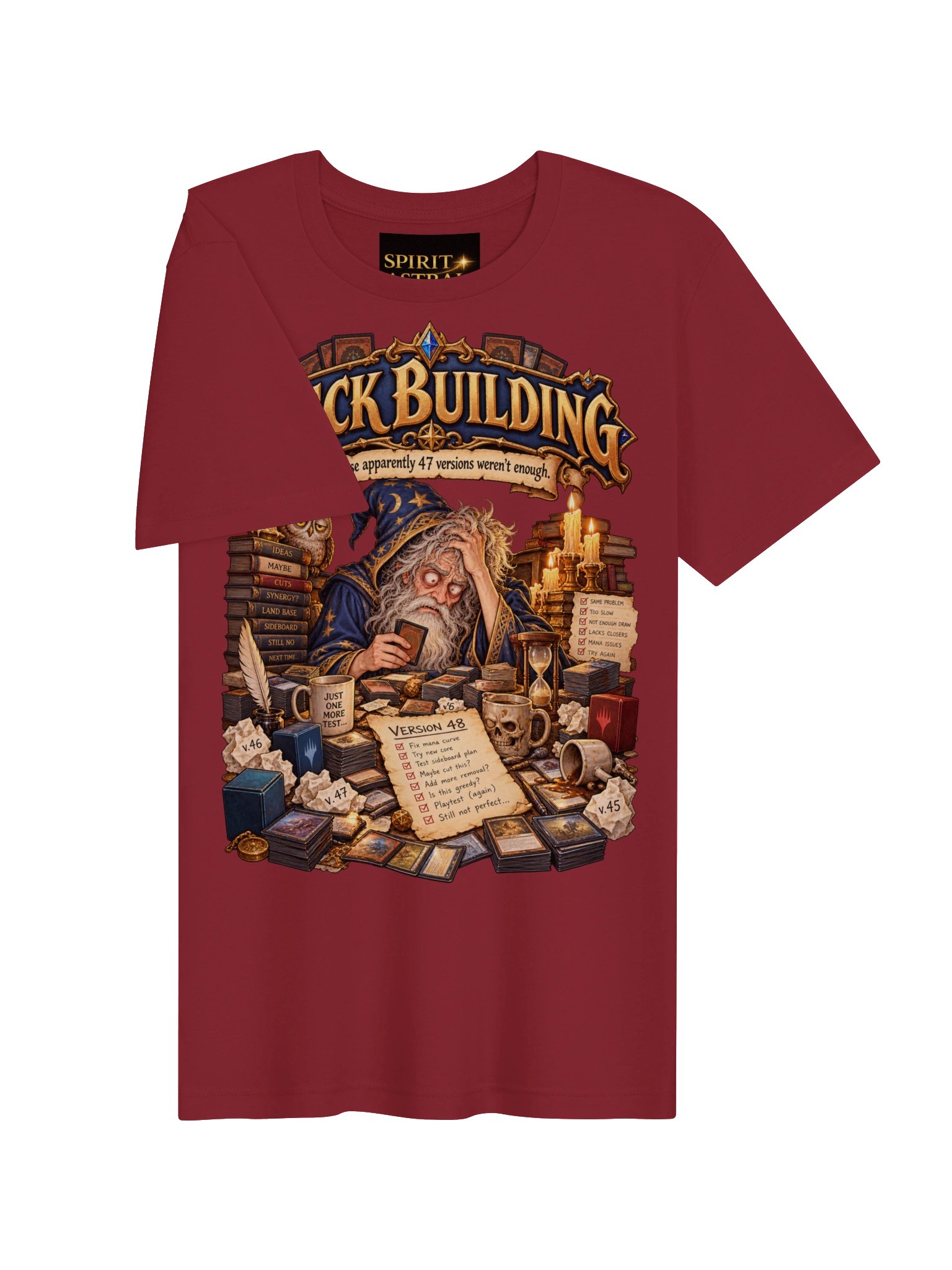 Deck Building Version 48 T-Shirt product image (129)