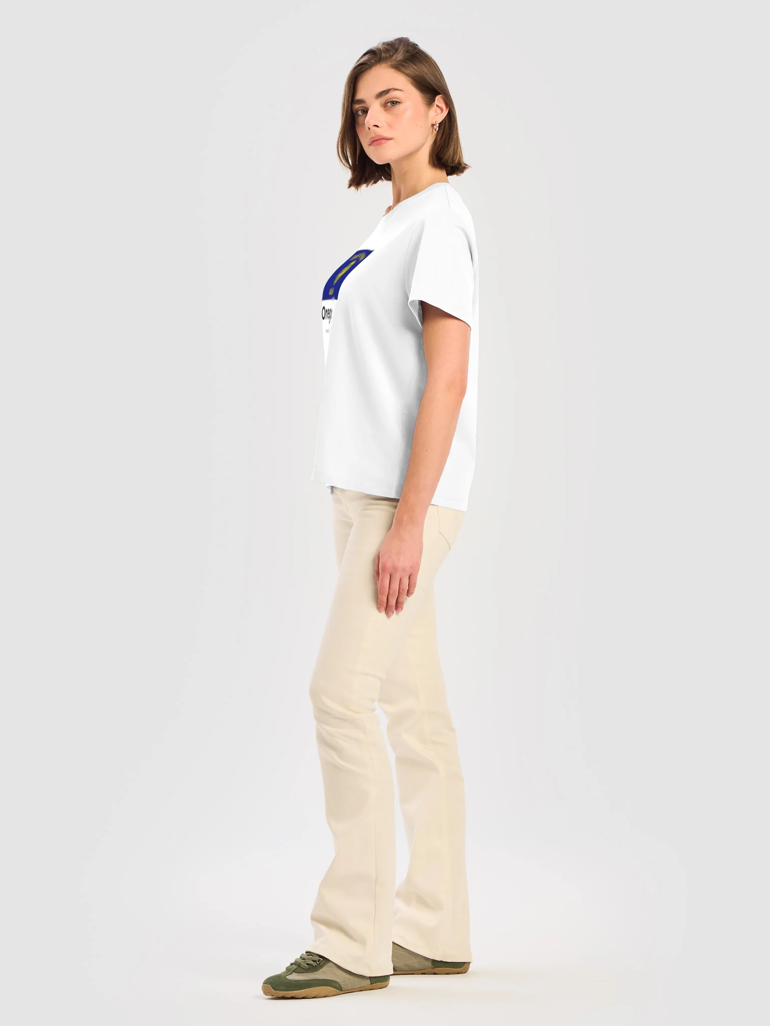 Oregon Women's Ribbed Neck T-Shirt product image (4)