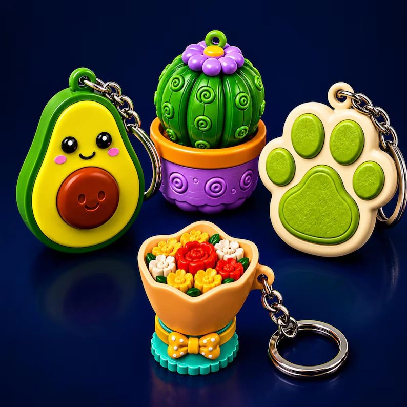 200+ Clicker STL Bundle , Animal , Food, Fidget Models product image (3)