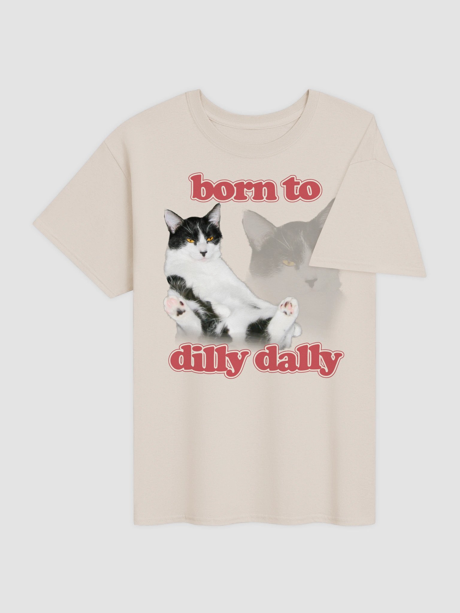 Born to Dilly Dally Cat T-shirt product image (16)