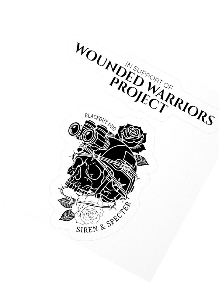 WWP Blackout Duo Collab Sticker product image (6)