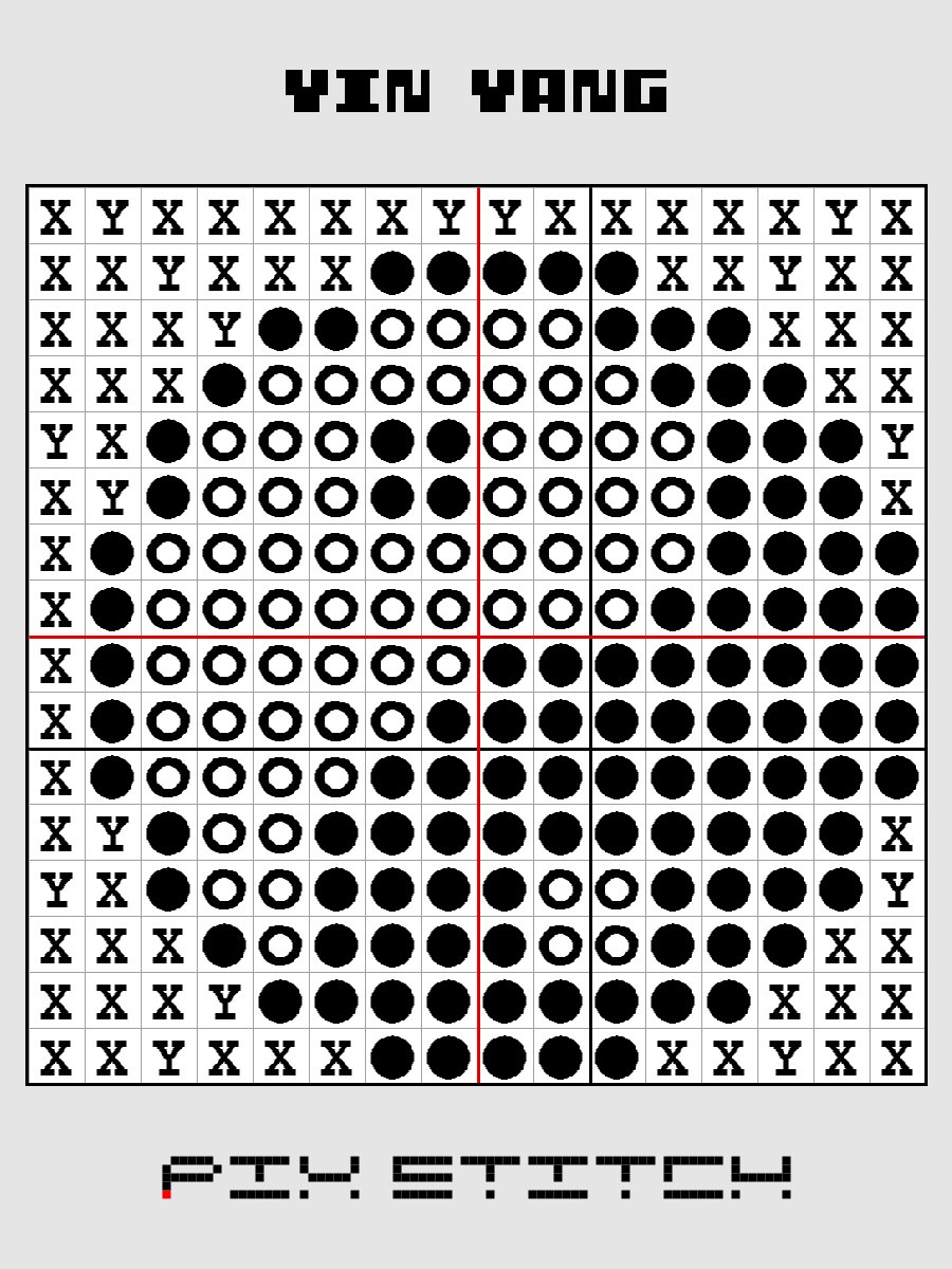 Yin Yang Pixel Art product image (3)