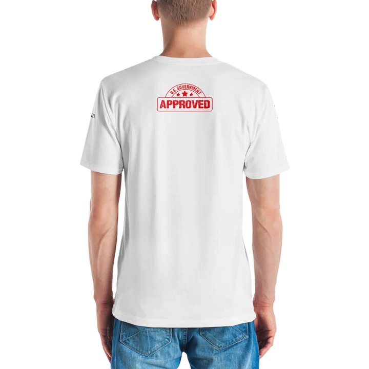 Governed By Criminals - USA - White - Crew Neck T-Shirt product image (2)