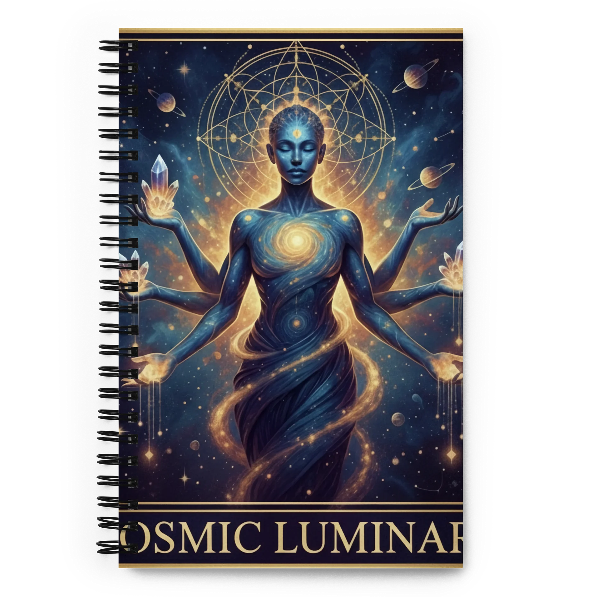 Cosmic Spiral Notebook product image (1)