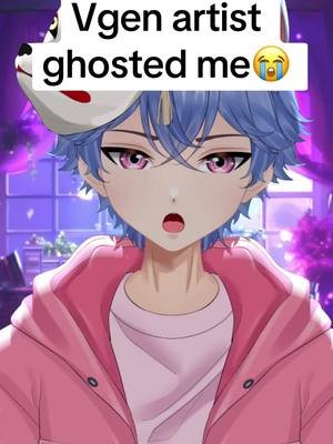 My poor Scuff model!! #vtuber #vtubermodel #vtuberdebut 