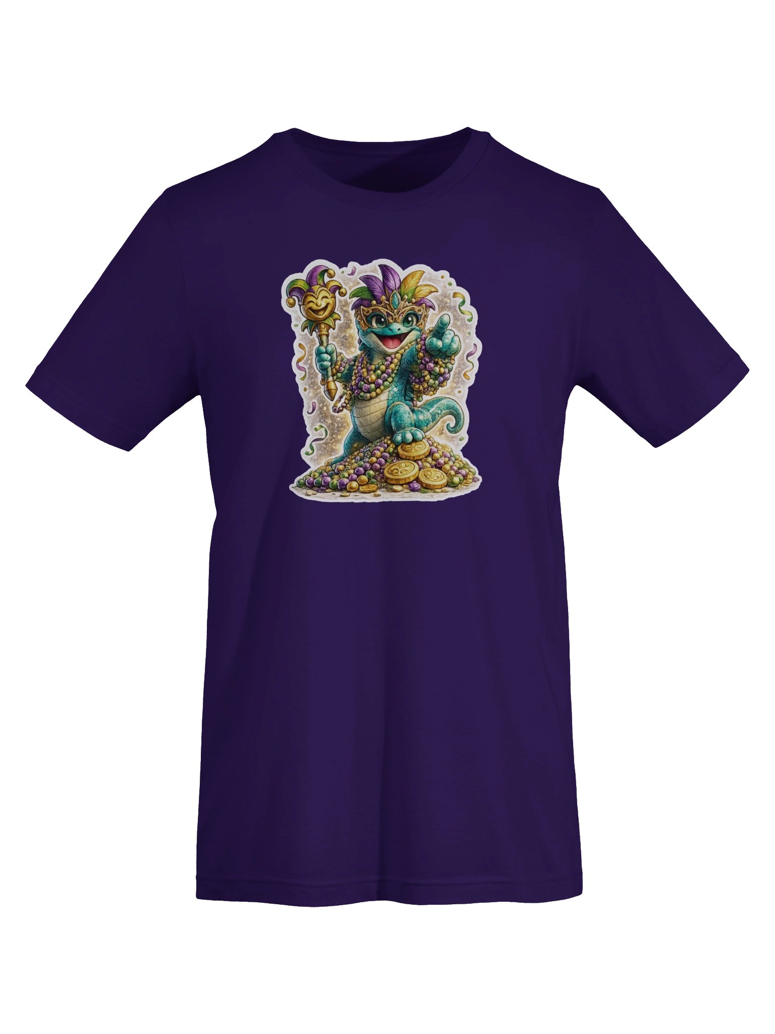 Chamkeyleon Mardi Glow Mardi Gras Tee product image (19)