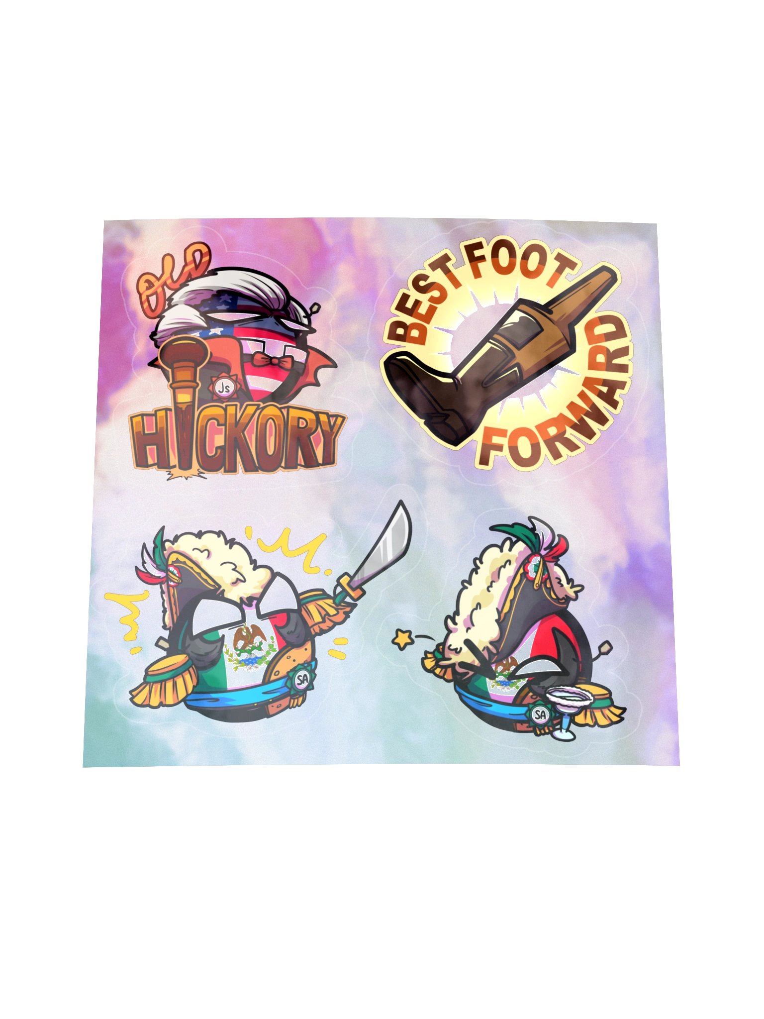 The Mexican-American War Sticker Collection product image (1)