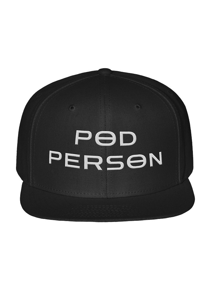 Pod Person snapback cap product image (1)