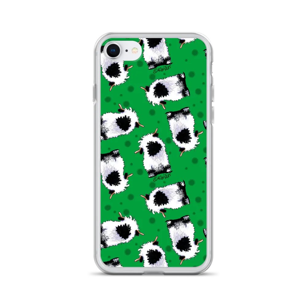 Valais Blacknose Sheep Clear iPhone Case product image (1)