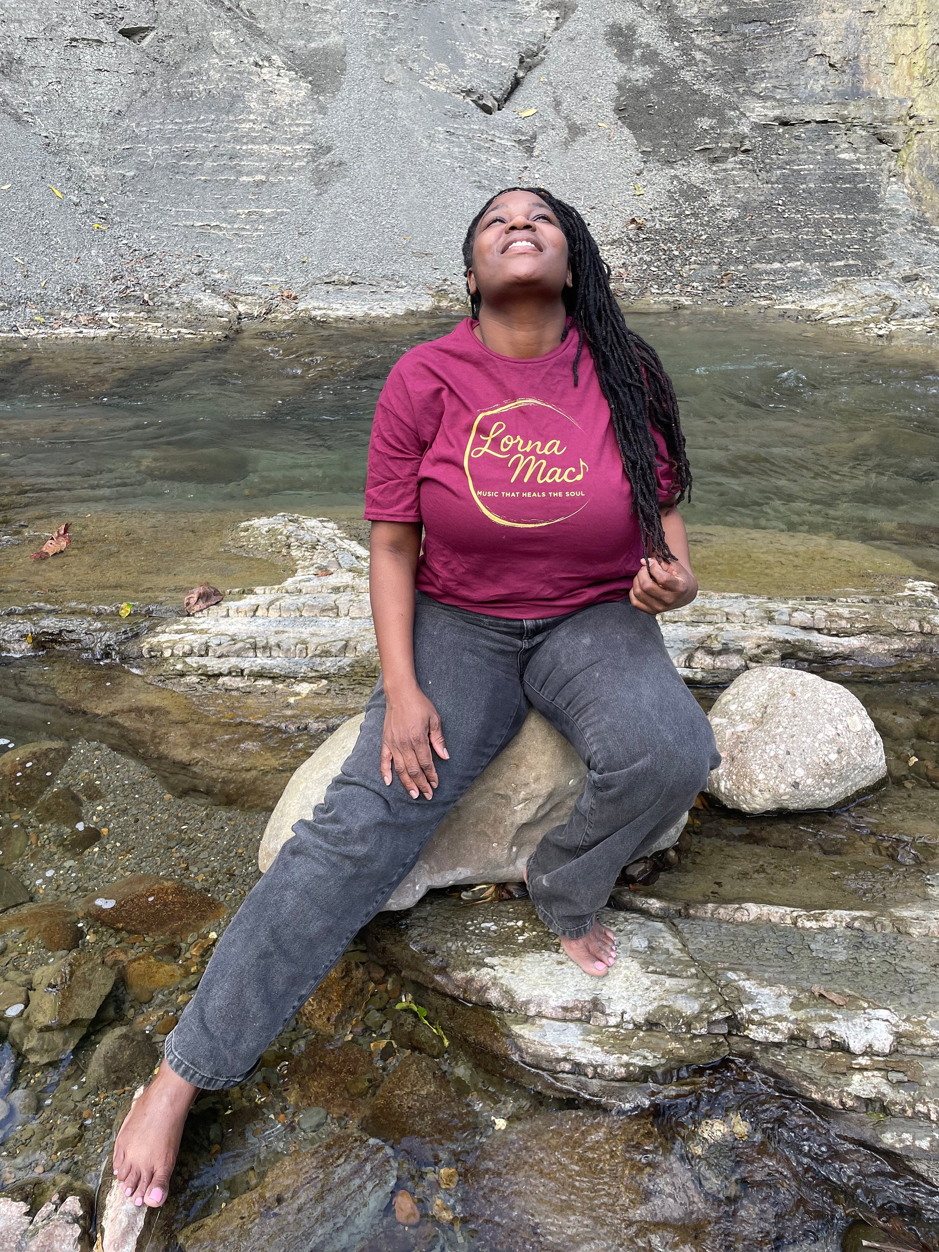 Lorna Mac's Golden Bless T-Shirt product image (1)