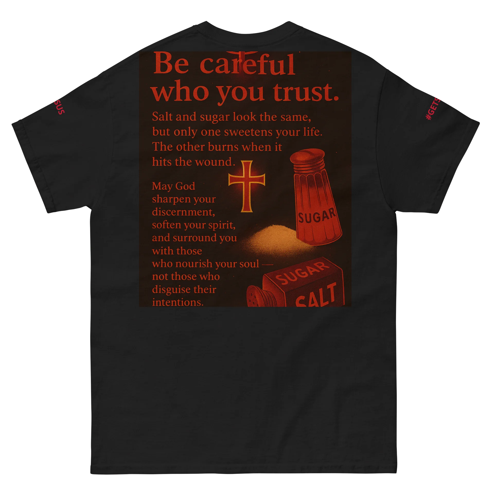 Bold Red 'SHORTIE' Tee product image (7)