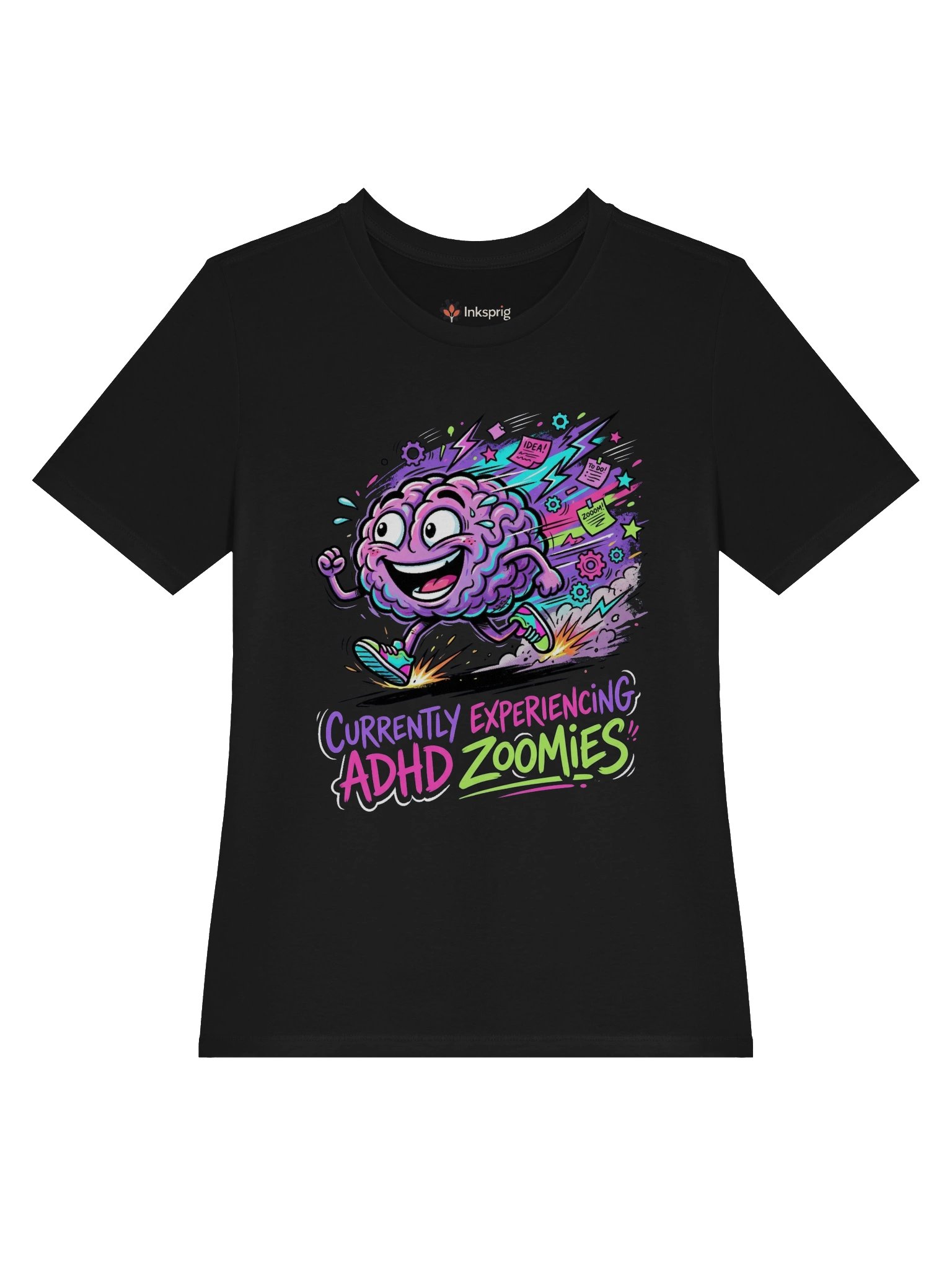 ADHD Zoomies Brain Tee product image (15)