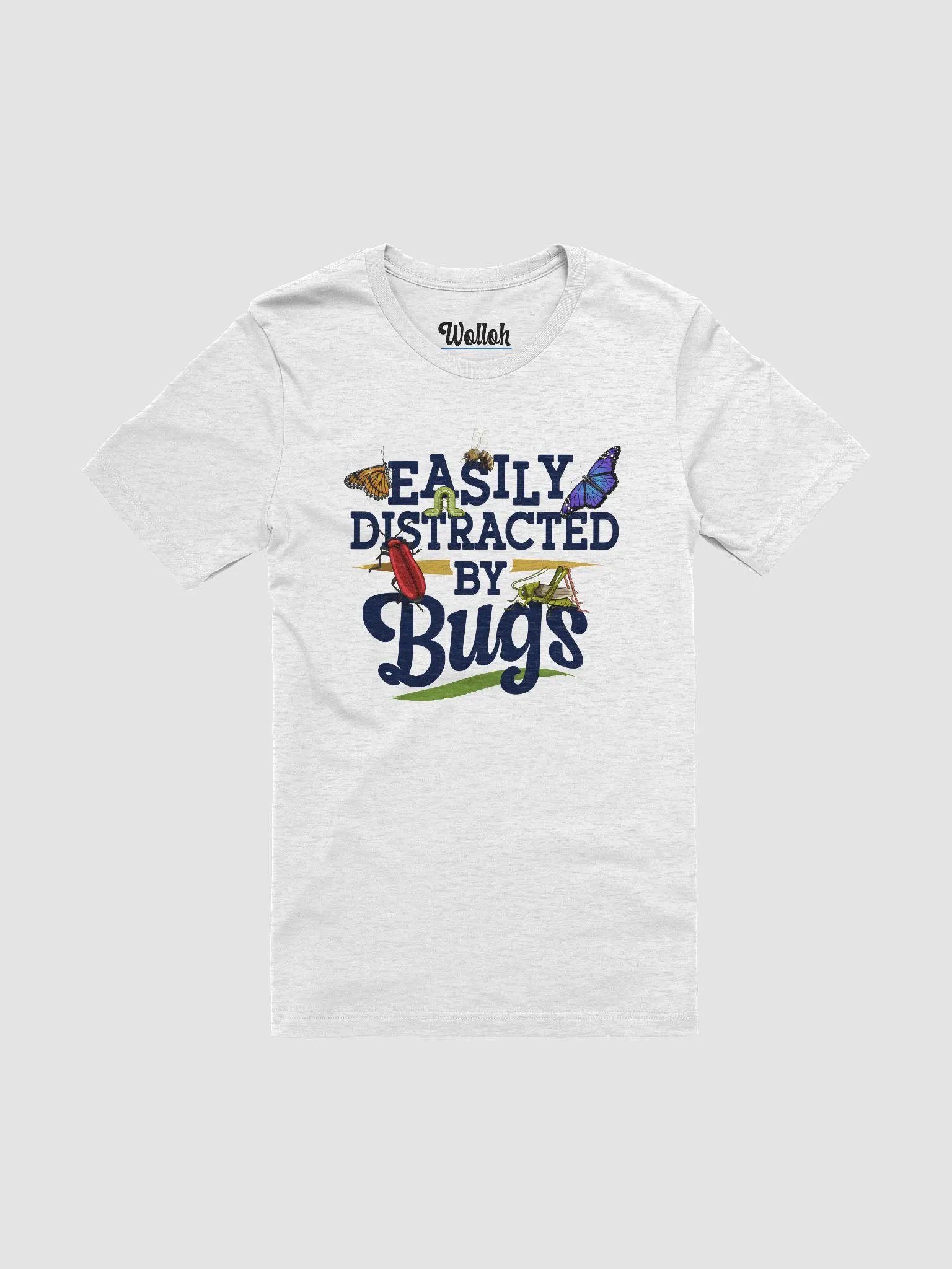 Easily Distracted by Bugs – Funny T-Shirt for Bug Enthusiasts product image (1)