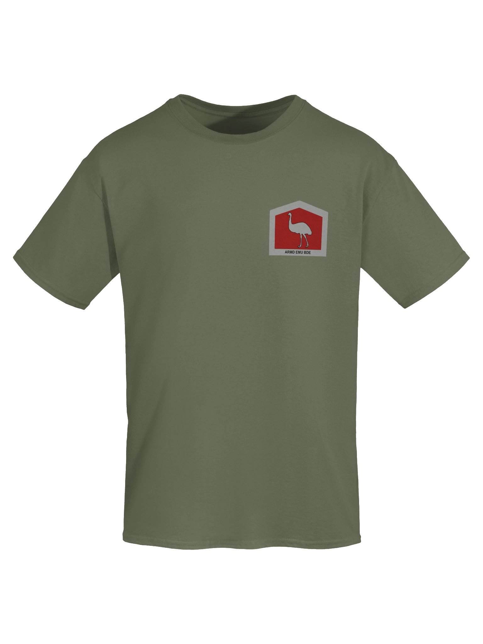 Armoured Emu Brigade Silhouette T-Shirt product image (7)