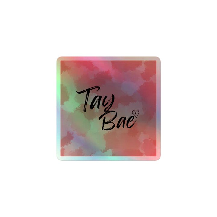Tay Bae Holographic Sticker Set product image (1)