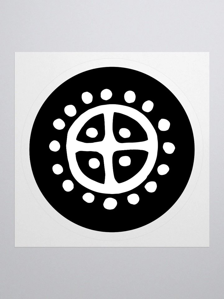 Pagan Sun Wheel Sticker product image (3)