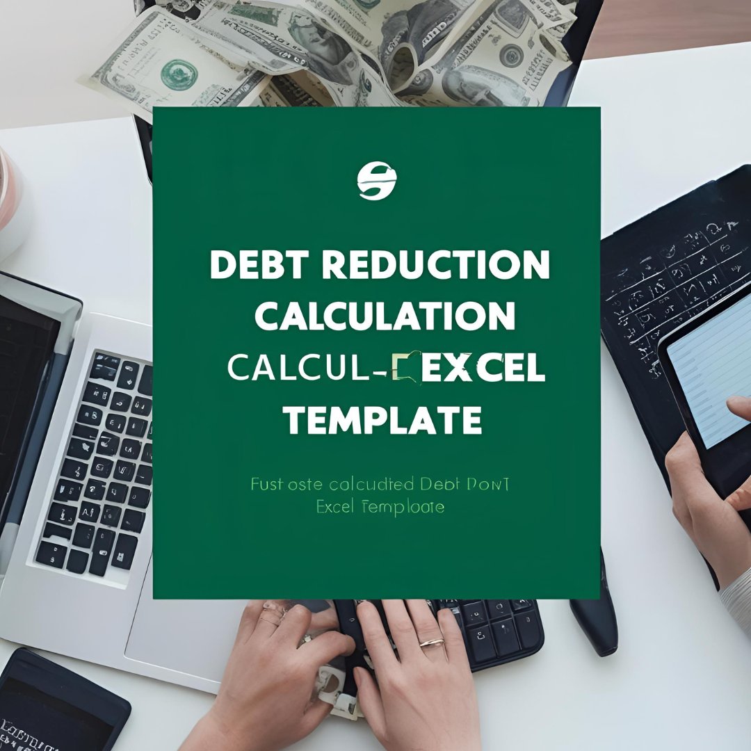 Debt Reduction Calculation Excel Template Bundle product image (2)