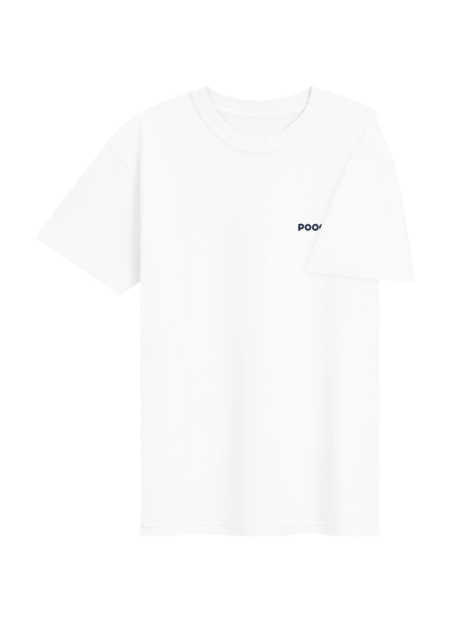 Poochoki Logo White T-Shirt product image (4)