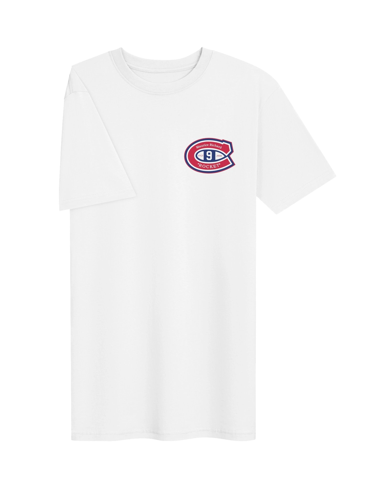 Maurice Richard #9 Tribute Logo T-Shirt product image (3)