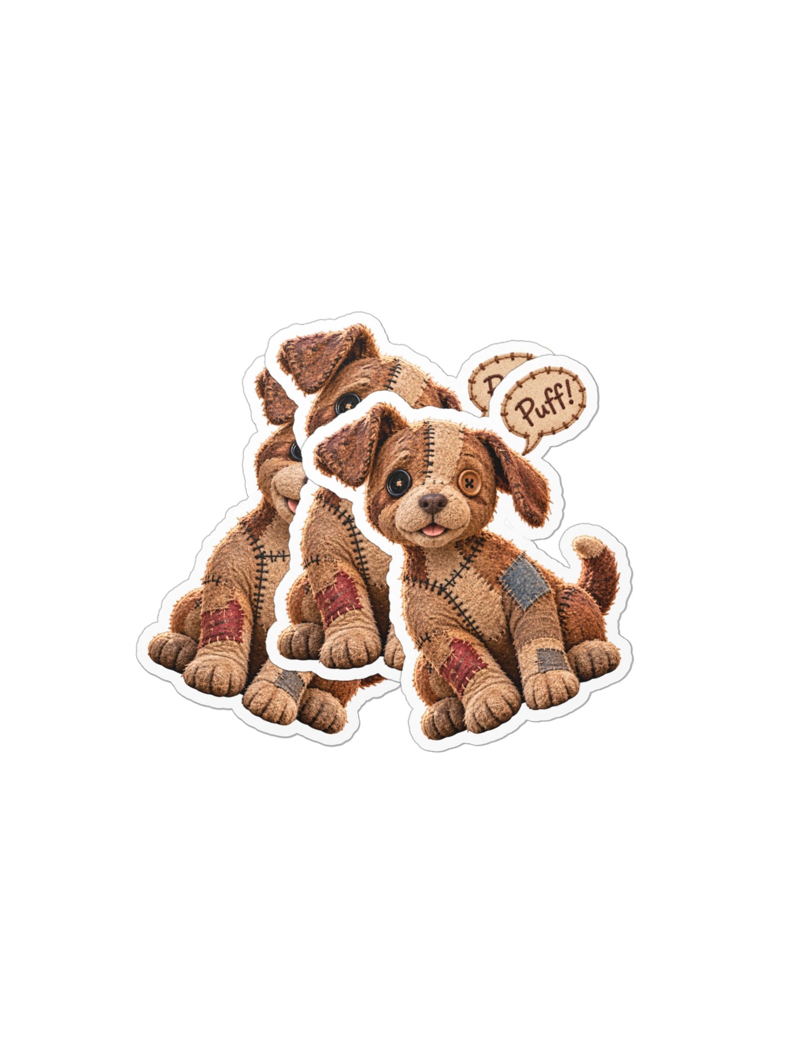 Legends of Laswynd — Messy “Puff!” Sticker product image (3)