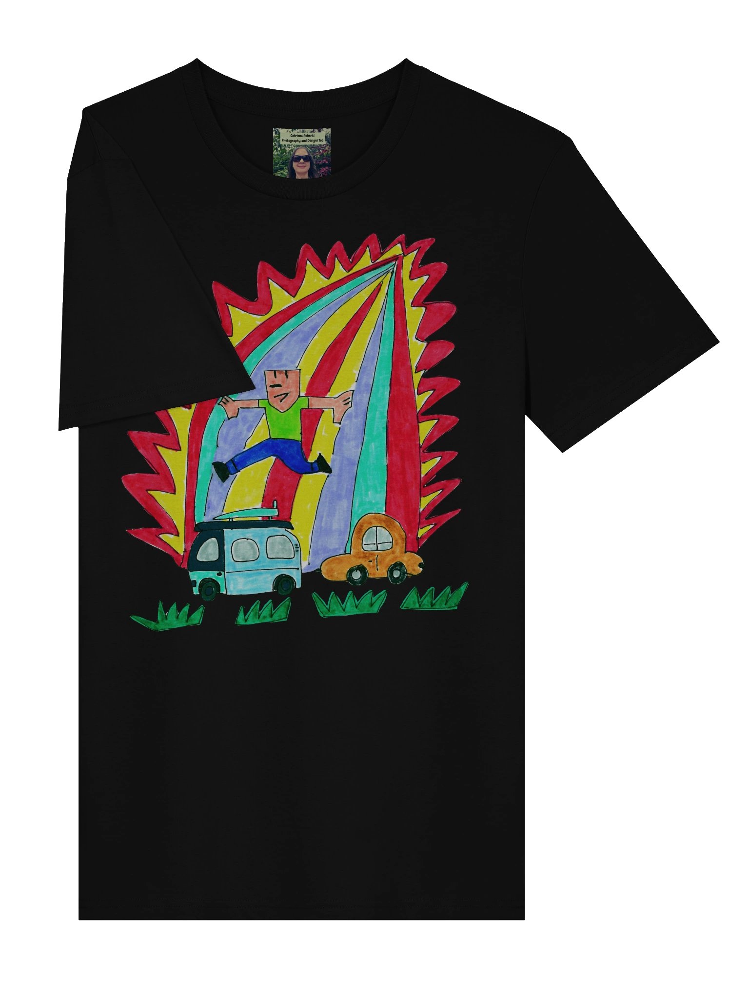 Rays of Freedom Unisex Organic Tee product image (5)