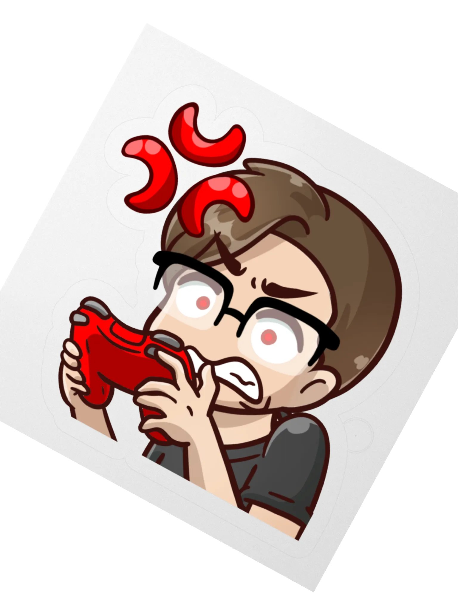 CrimsonStrife :Rage: Emote Sticker product image (4)