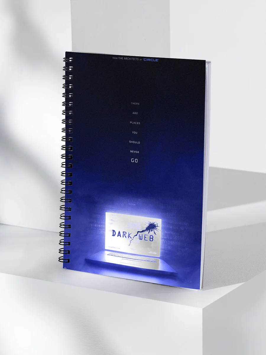[DARK/WEB]: Spiral Notebook product image (4)