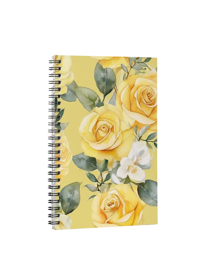 Garden Rose Glam: Spiral Notebook product image (1)