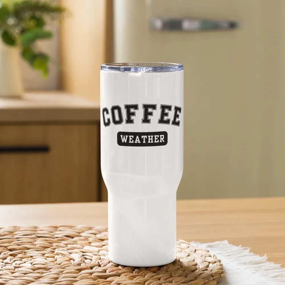 Coffee Weather | Travel Tumbler with Lid product image (6)