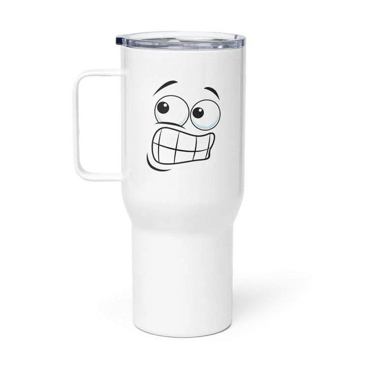 Fierce Faces Stainless Steel Travel Mug product image (1)