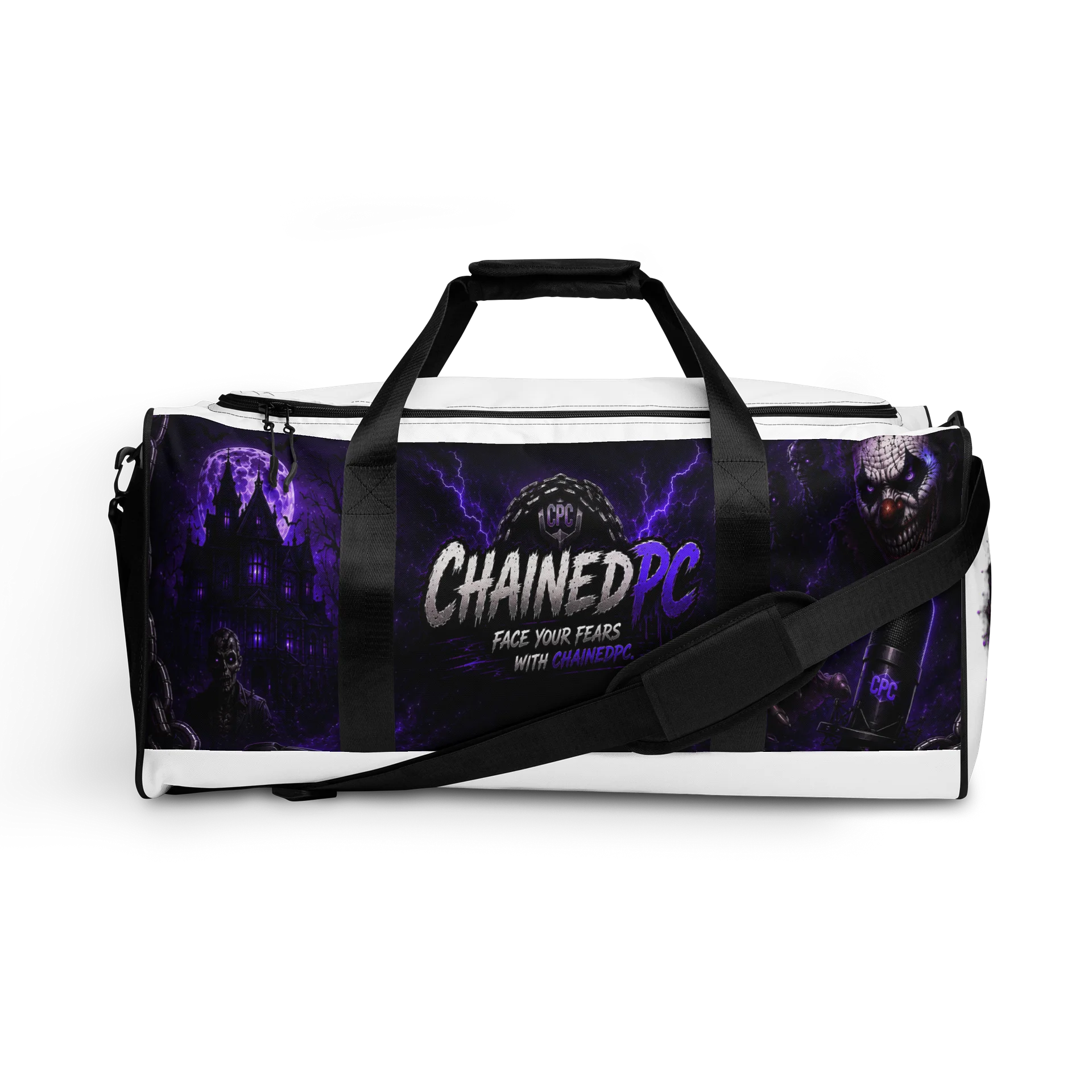 ChainedPc Face Your Fears Duffel Bag product image (1)