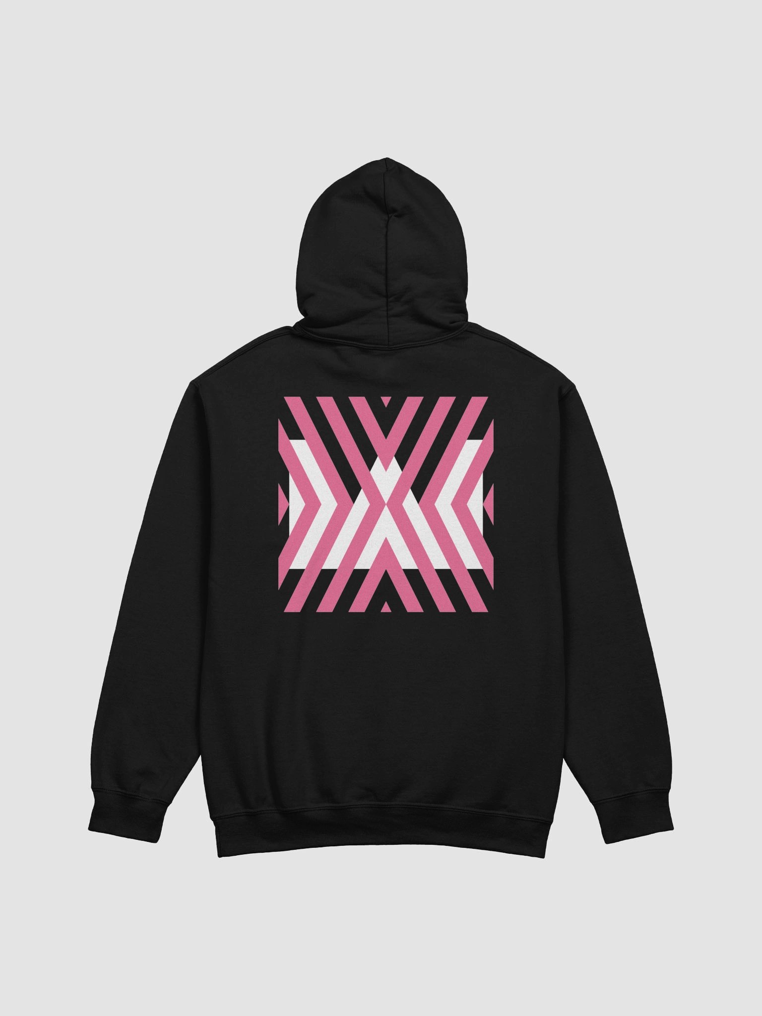 Dak Chevron Pink Back Pattern Hoodie product image (2)