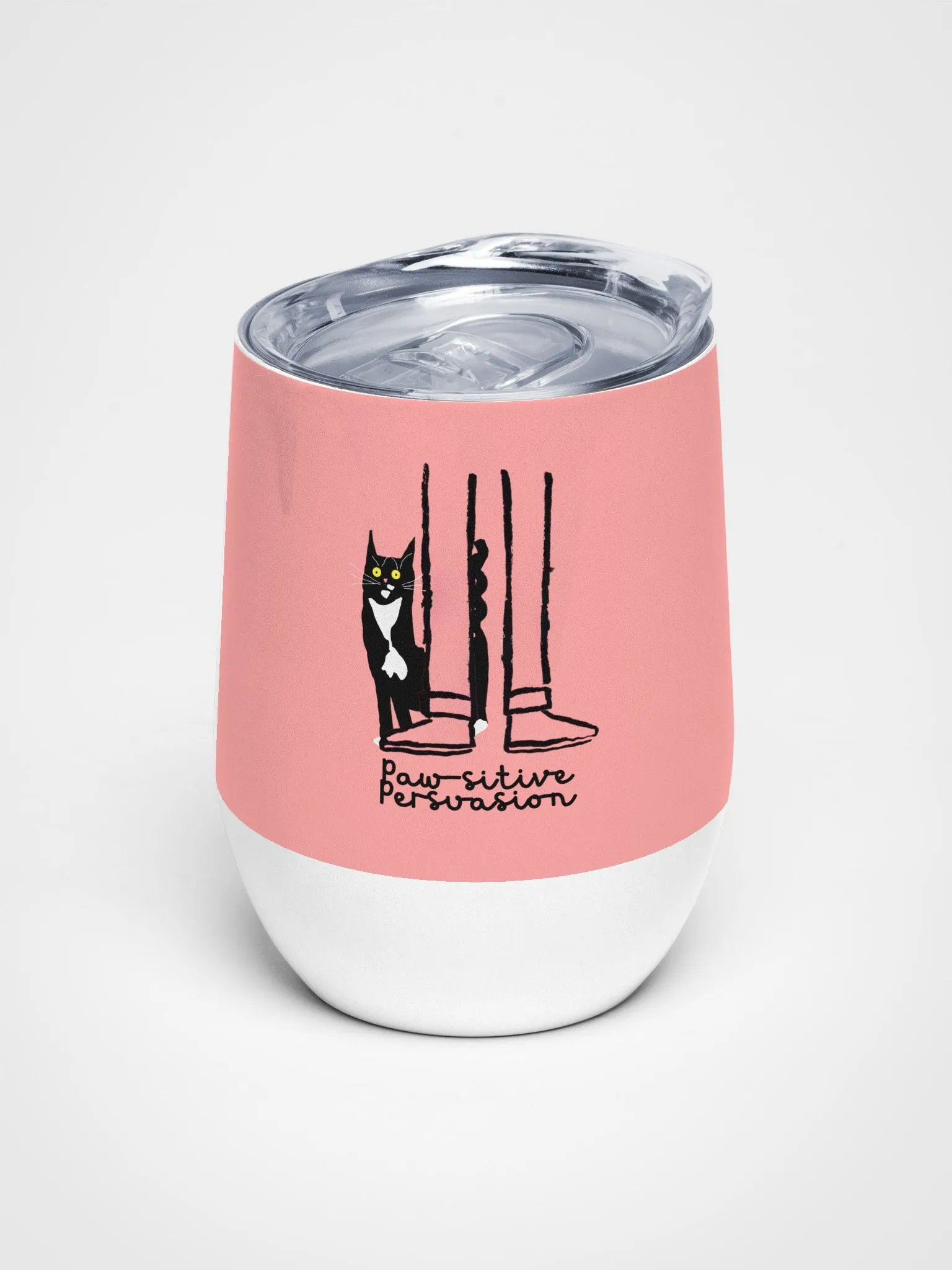 Pawsitive Persuation Wine Tumbler product image (1)