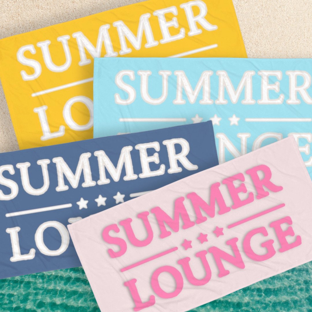 SUMMER LOUNGE BLUE TOWEL - Badetuch Summer Lounge product image (2)