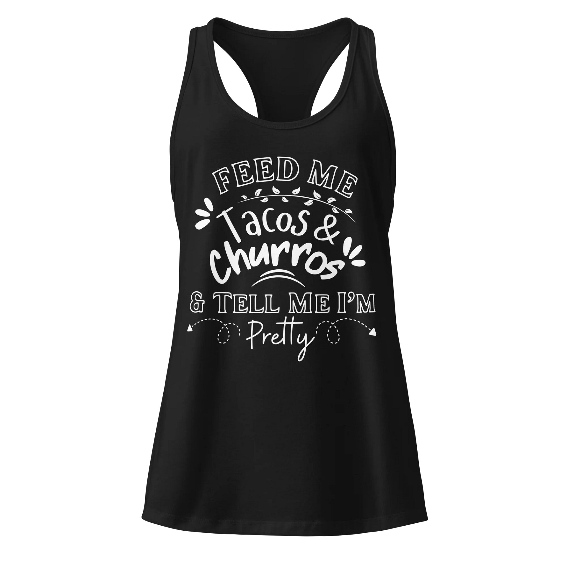 Feed Me Tacos Racerback Tank product image (1)