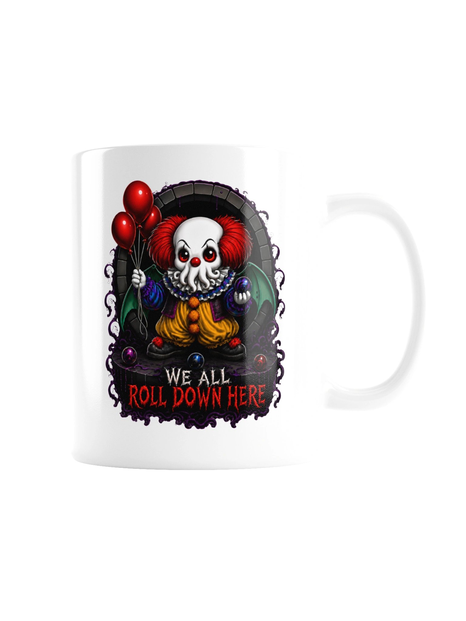 We All Roll Down Here Mug product image (7)