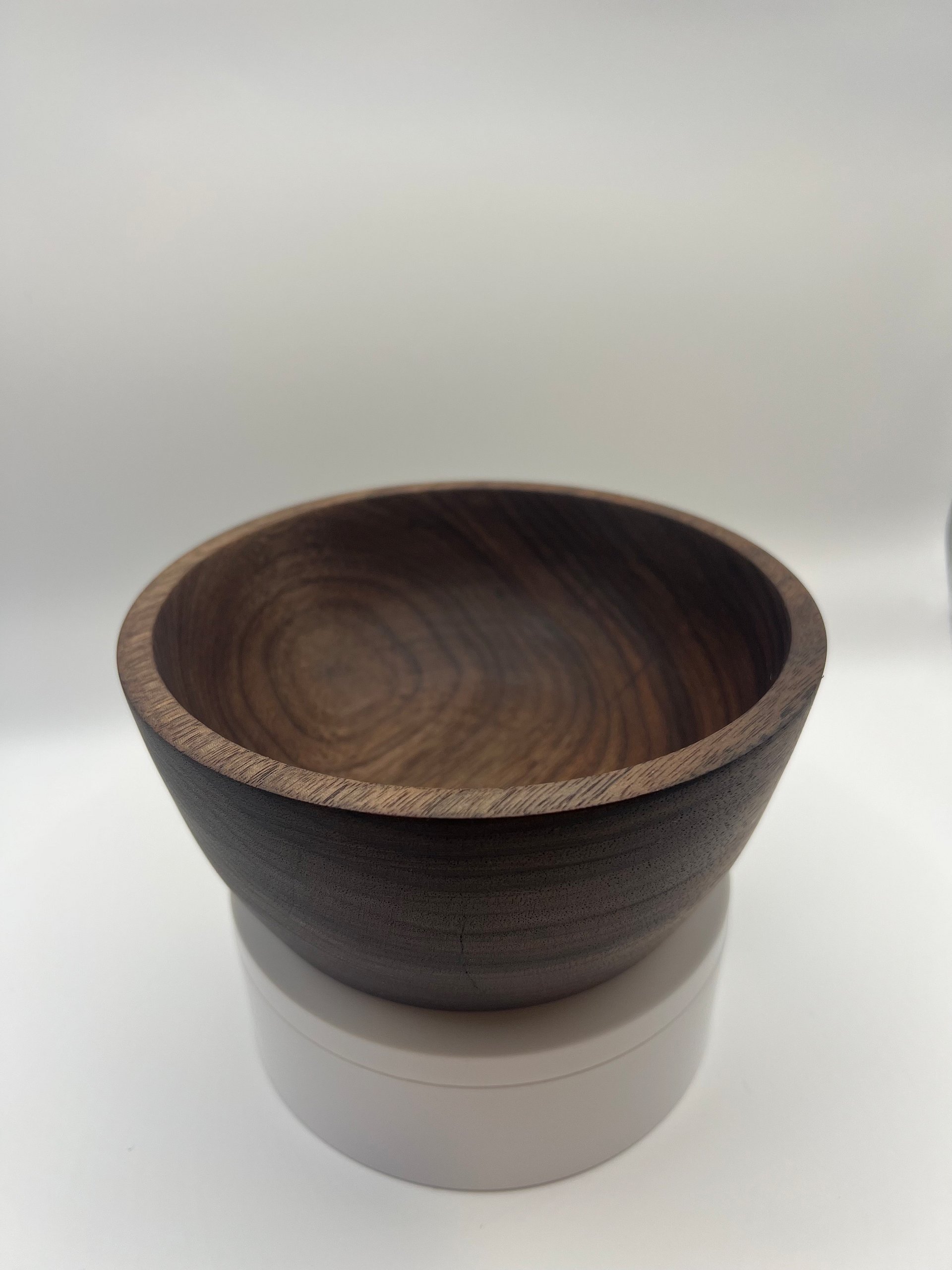 Hand-Turned Black Walnut Catchall Bowl – 5.5" x 2.75" product image (5)