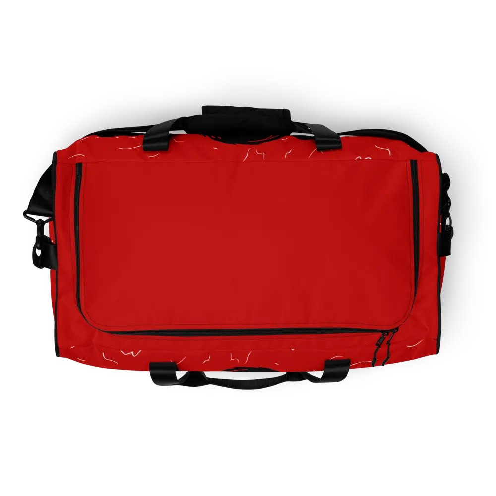 Skull and blood duffle bag product image (8)
