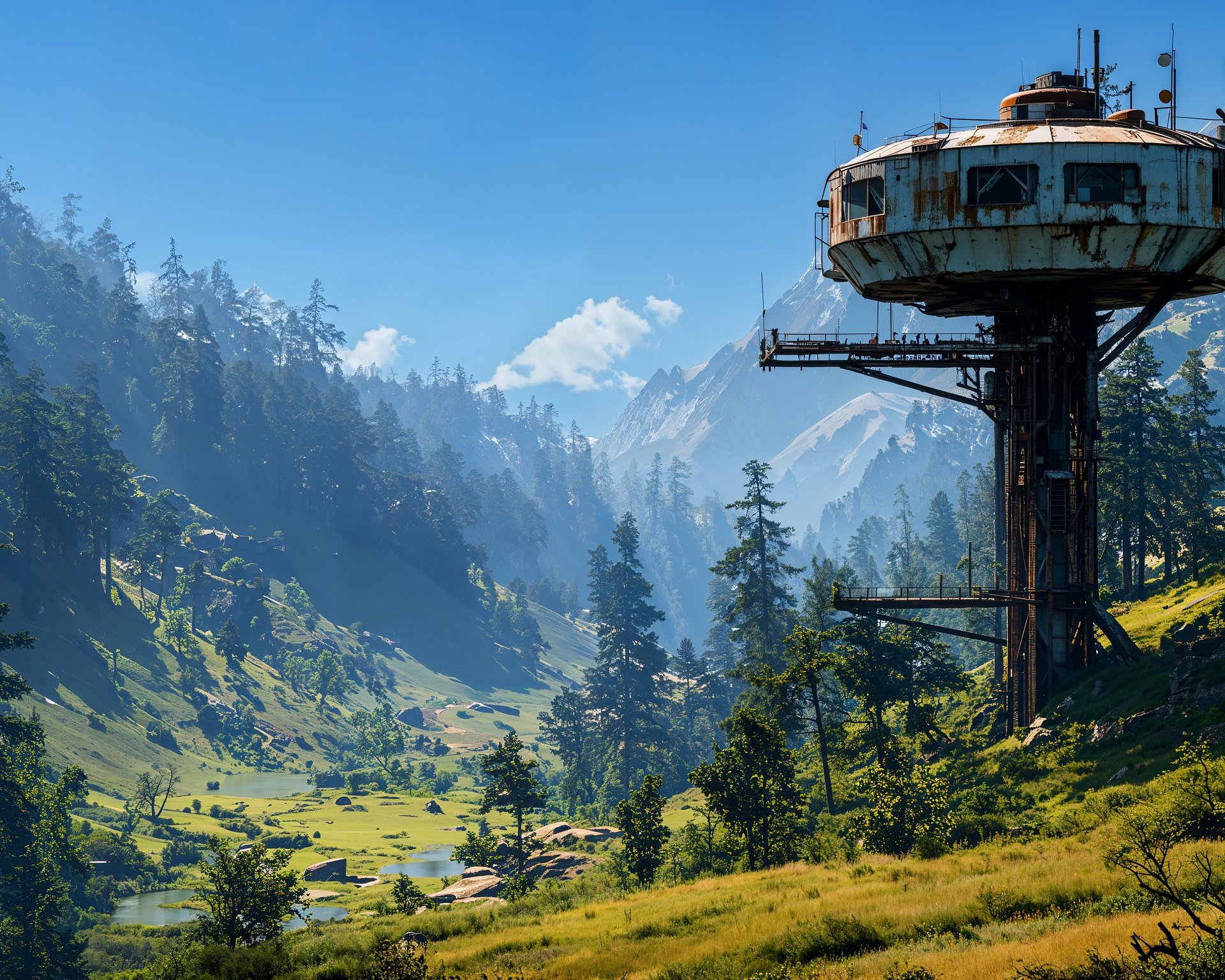 Signal Tower - Cinematic Print product image (2)