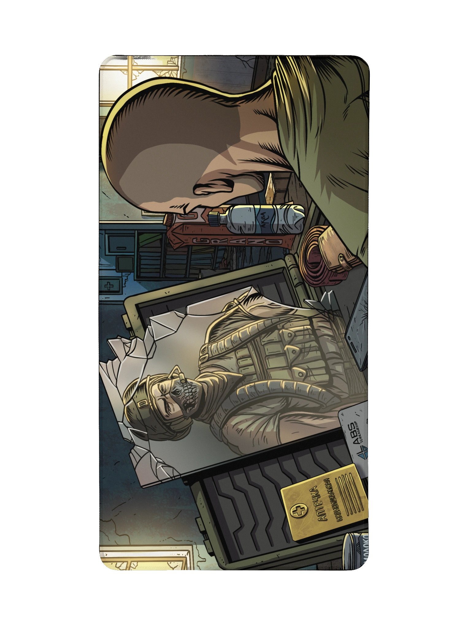 'Zero to Hero' Desk Mat (15.5" x 31.5") product image (2)