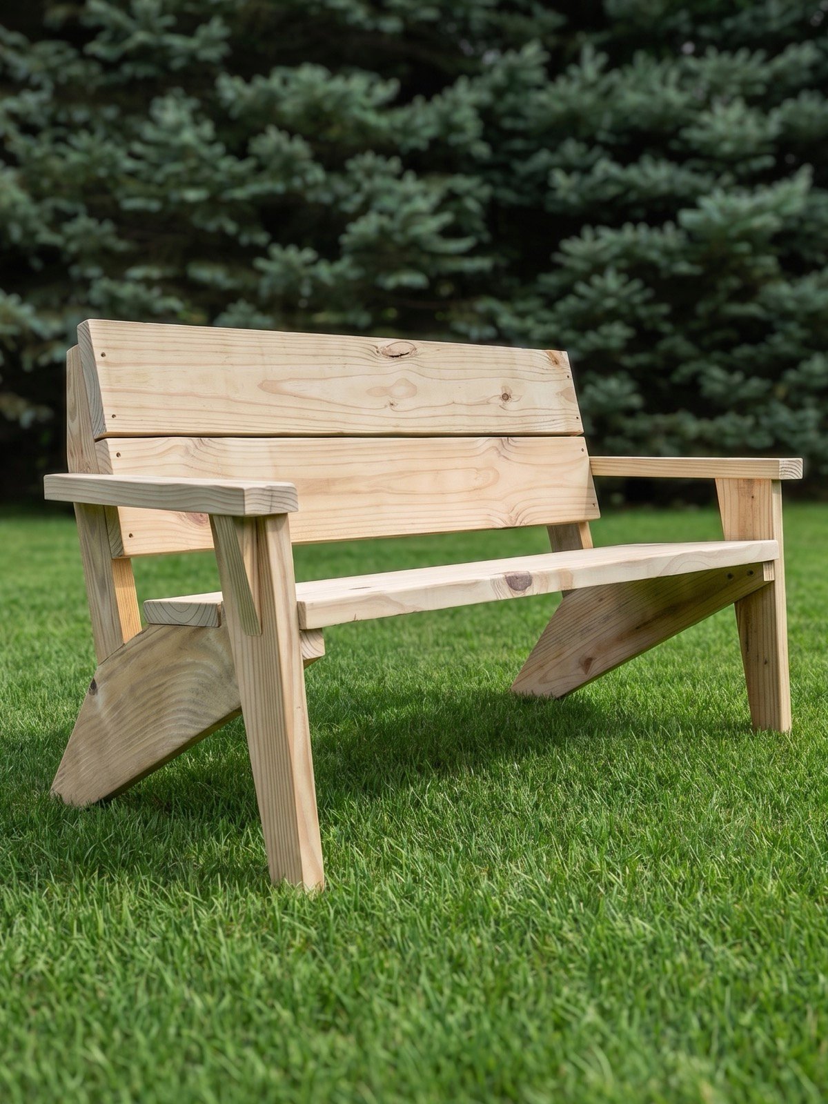 Modern Outdoor Bench product image (2)