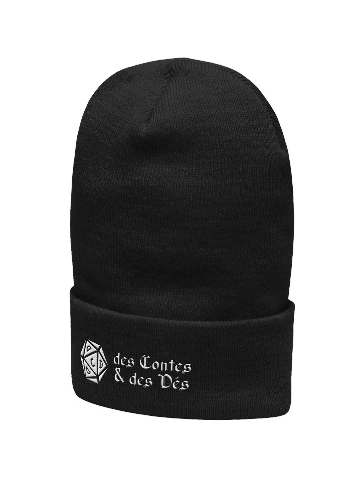 Tuque DCDD Logo NB + Texte product image (2)