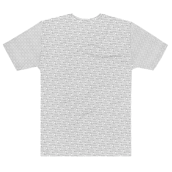 Trumpet Tesselations Tee - White product image (2)