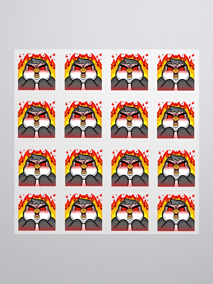 "Rage" Lil' Guy - Mini Sticker Sheet product image (1)