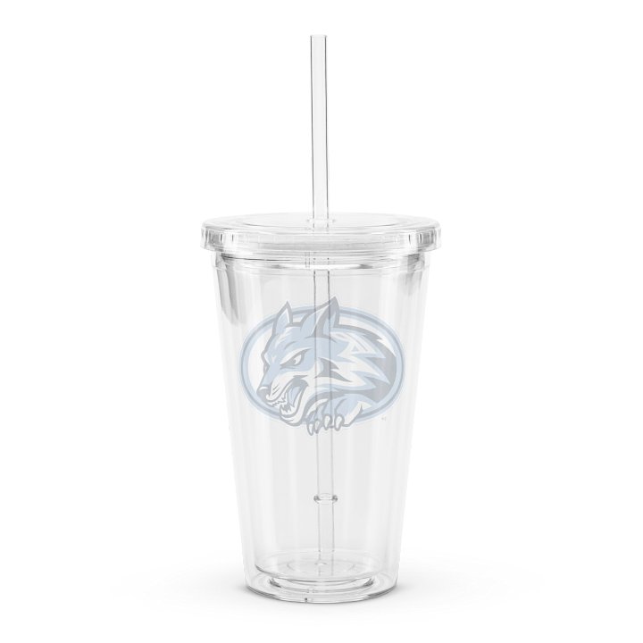Copy of Double Walled Clear Plastic Tumbler (16 oz) - Oval product image (2)